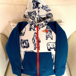 North Face Fleece, Boys Size 4T